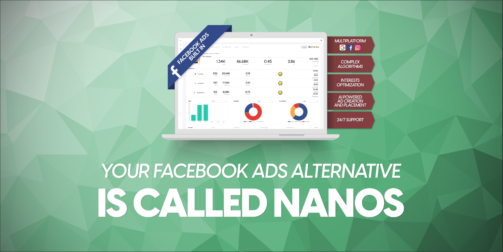 Facebook Ads Alternative Nanos is your Facebook Ads Alternative