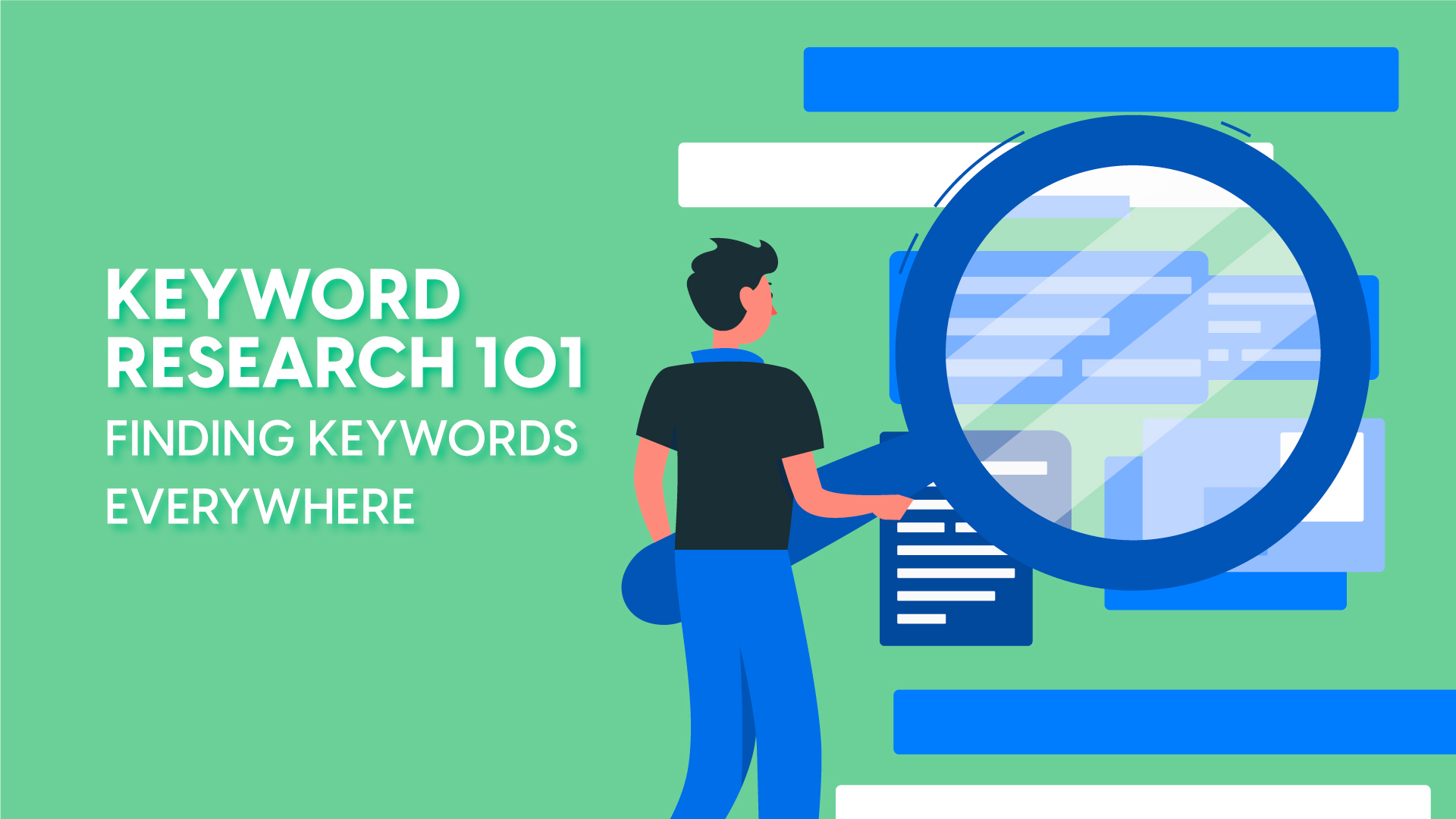 research finding keywords